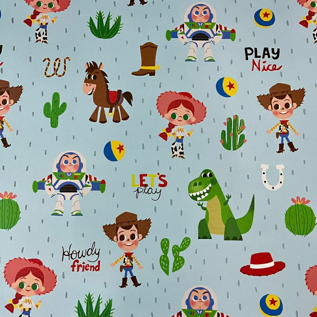 

Kertas Kado Jumbo Sansan Wawa Motif Toy Story / Disney - SW 404