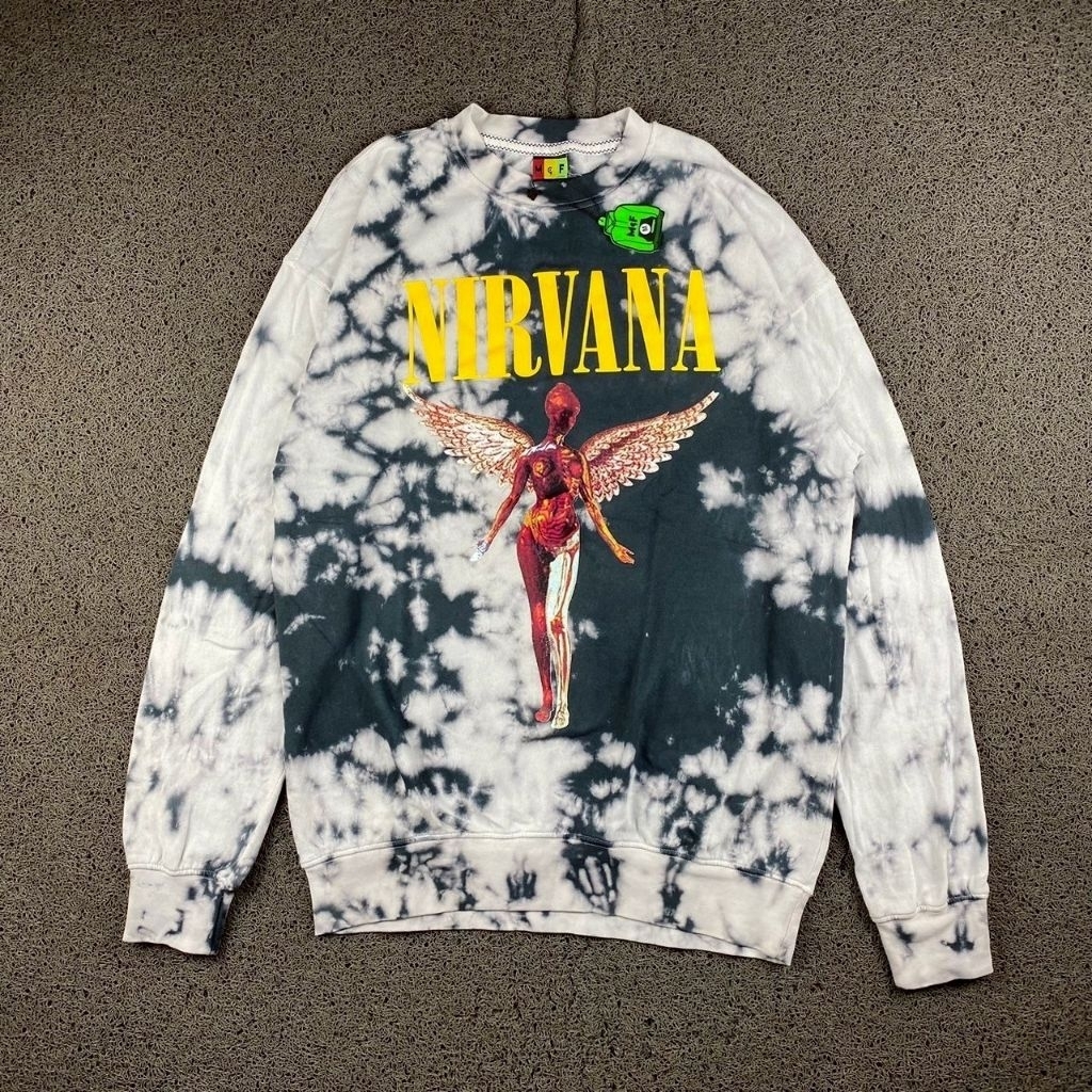 CREWNECK NIRVANA TIE DYE MCF ORIGINAL