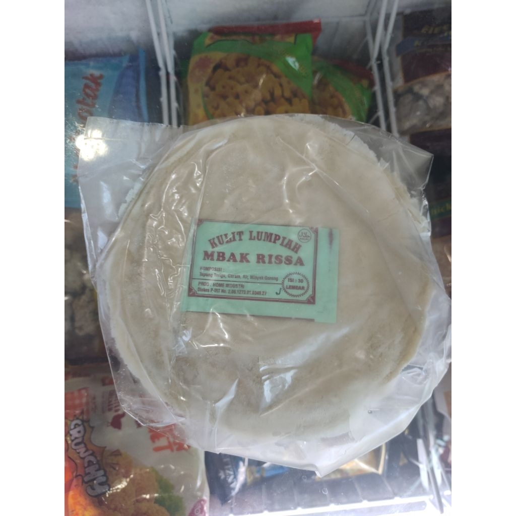 

Khusus instan !! Kulit Lumpia 30 lembar