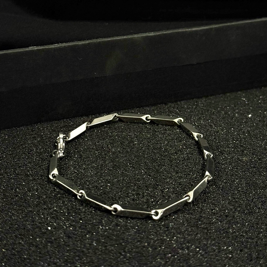 GELANG TITANIUM ANTI KARAT & ANTI PUDAR / GELANG PRIA / AKSESORIS PRIA