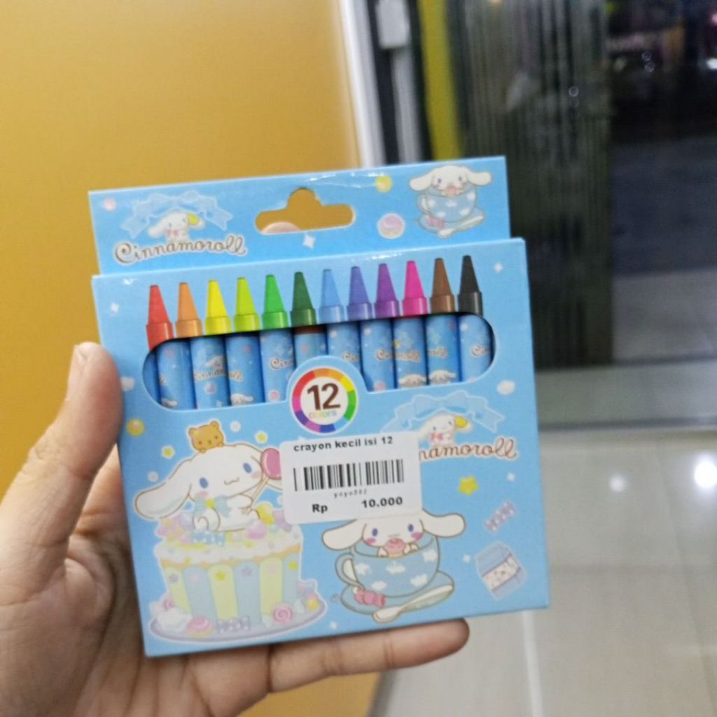 

Crayon kecil isi 12