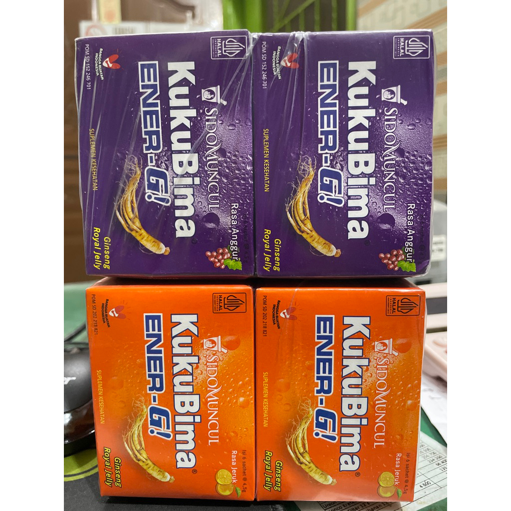 

KukuBima EnerG Suplemen Kesehatan 6sct @4,5 gr