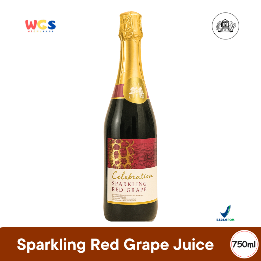 

Star Village Sparkling Red Grape 750ml – Minuman Anggur Merah Non Alkohol untuk Momen Spesial