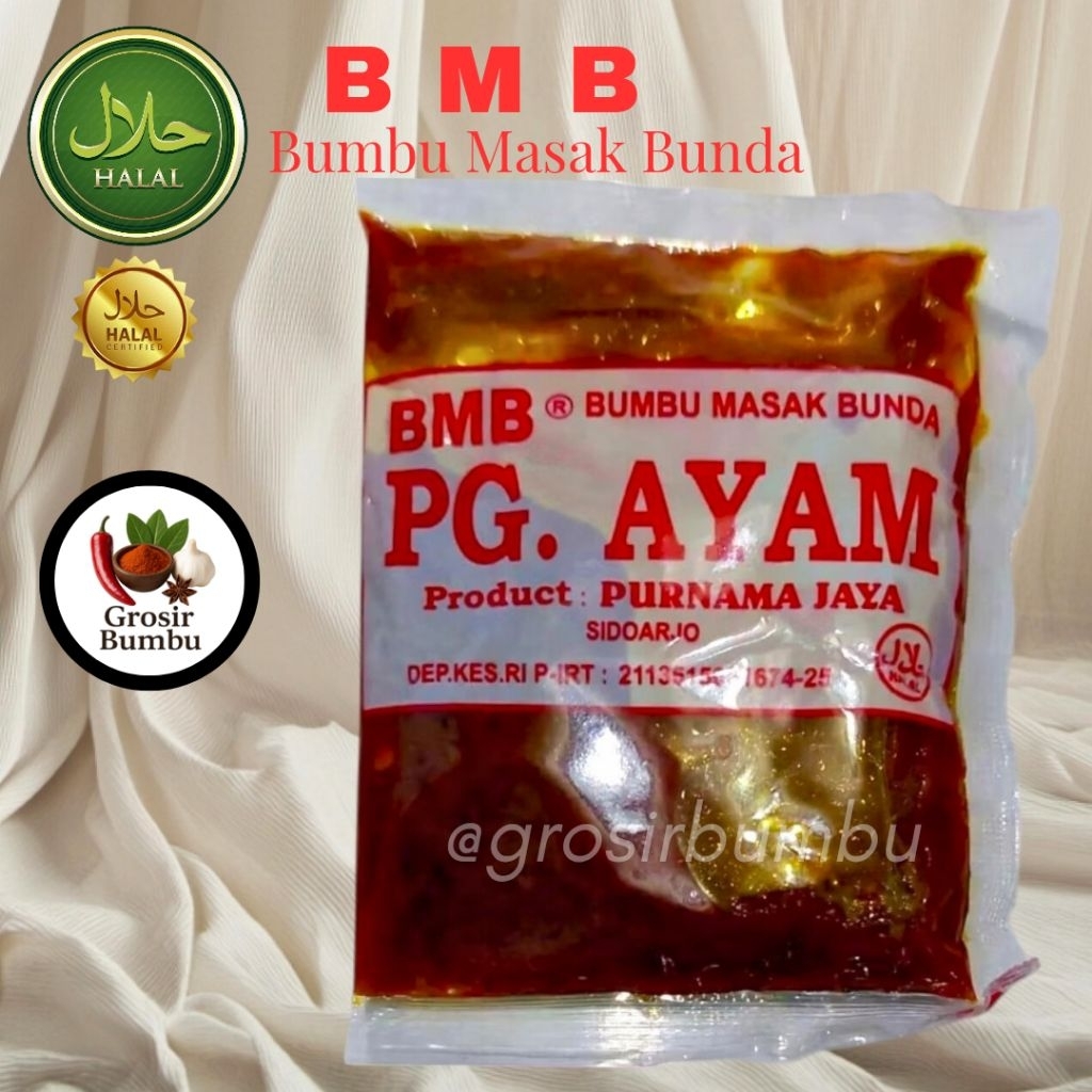 

BMB / Bumbu PANGGANG AYAM / Bumbu Masak Bunda / Bumbu Masak Instan