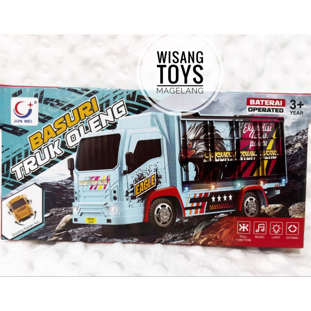 mobil mainan truk oleng basuri truk basuri truk mainan truk trukan trek oleng bisa bergoyang