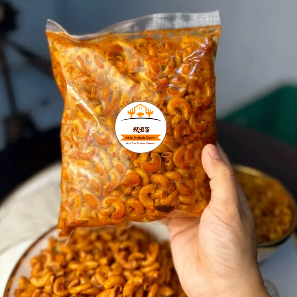 

Makaroni Cikruh Daun Jeruk Cemilan Makanan Ringan Kriuk