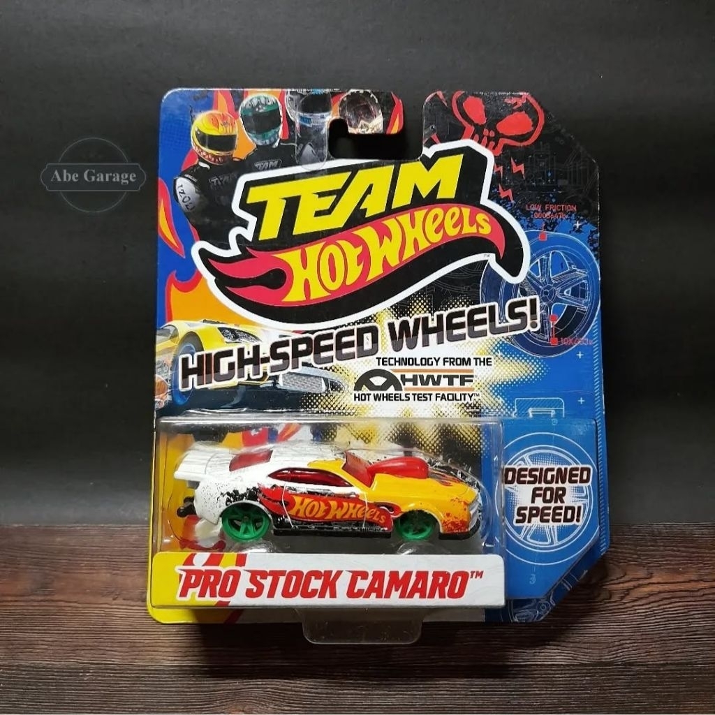 Hot Wheels Pro Stock Camaro High Speed Wheels