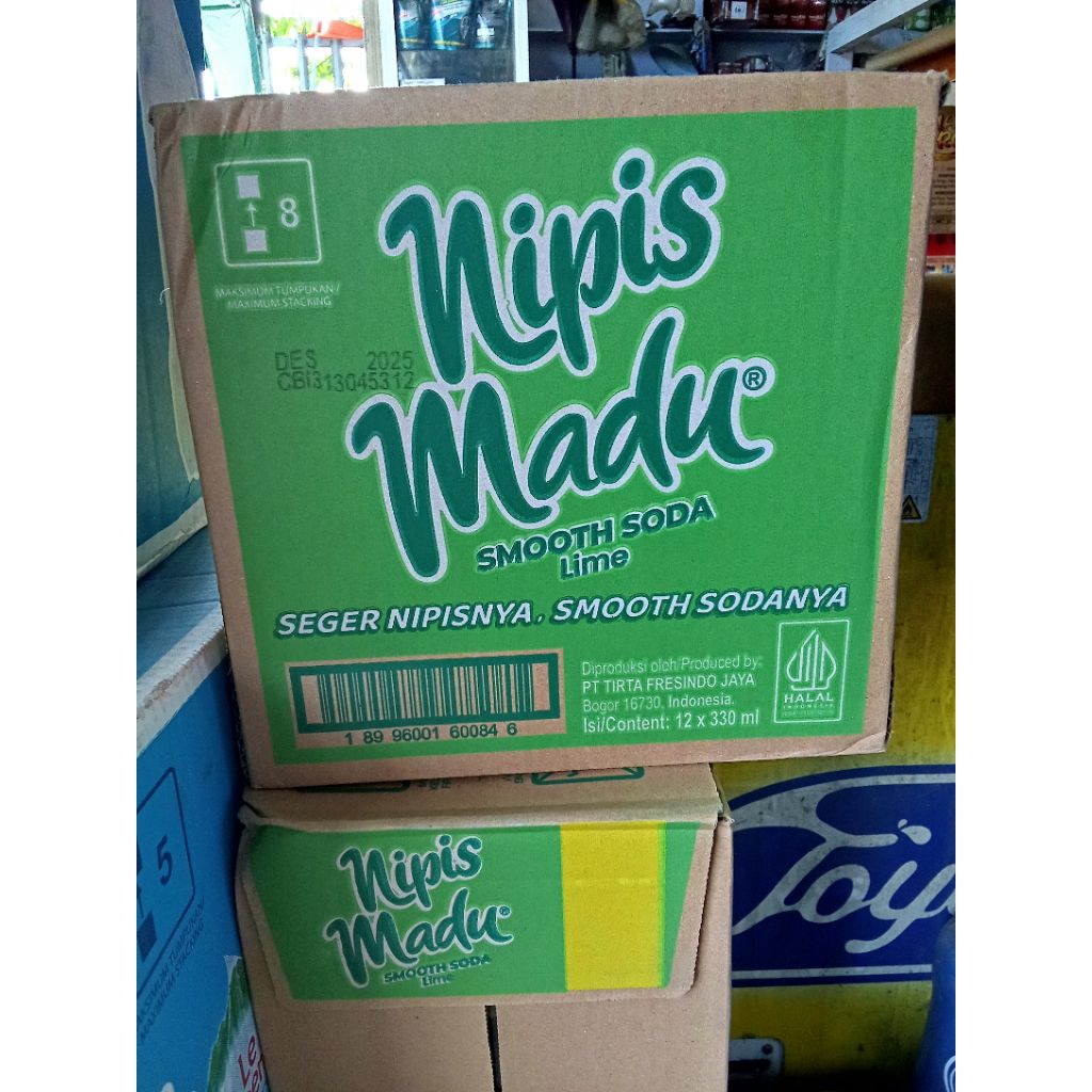 

mipis madu minuman seger ras jeruk mipis 1pk isi 12pcs