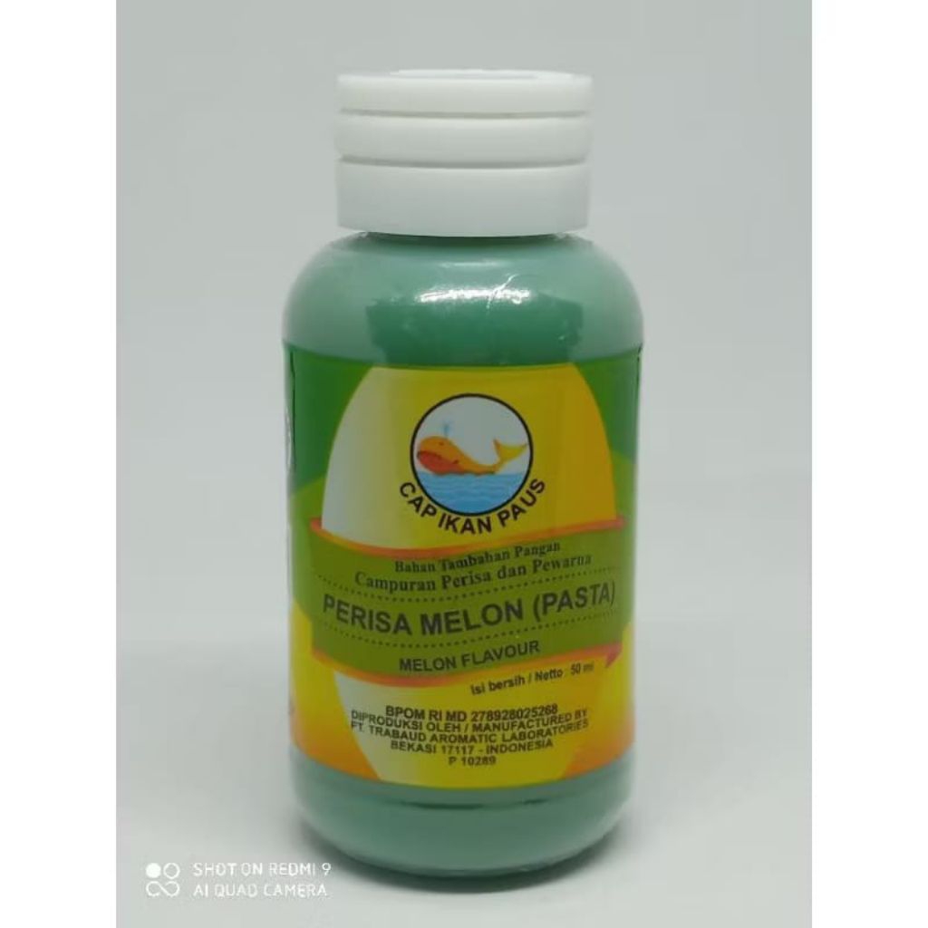 

Perisa Pasta Paus 50ml Rasa Melon