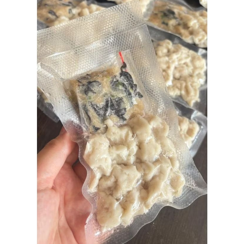 

Tekwan Homemade plus Bumbu Bengkoang Kaldu Udang