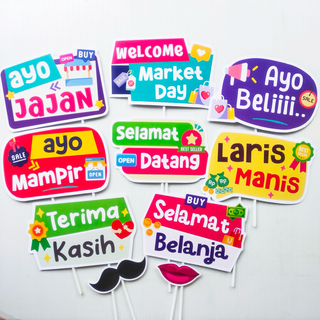 MARKET DAY CERIA FUN PROPS FOTO DAN ACC DEKORASI MARKET DAY ANAK