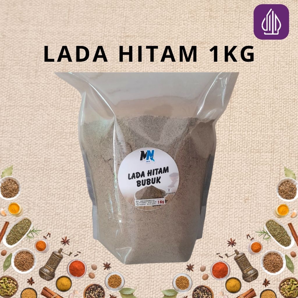 

LADA HITAM BUBUK 1KG | Tanpa MSG, Tanpa Ribet, Siap Saji!