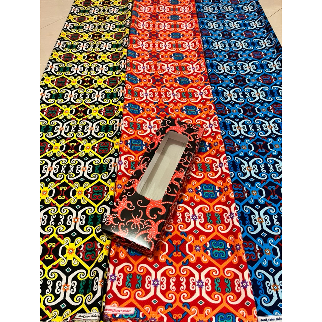 Kain Batik Khas Kalimantan Motif Dayak