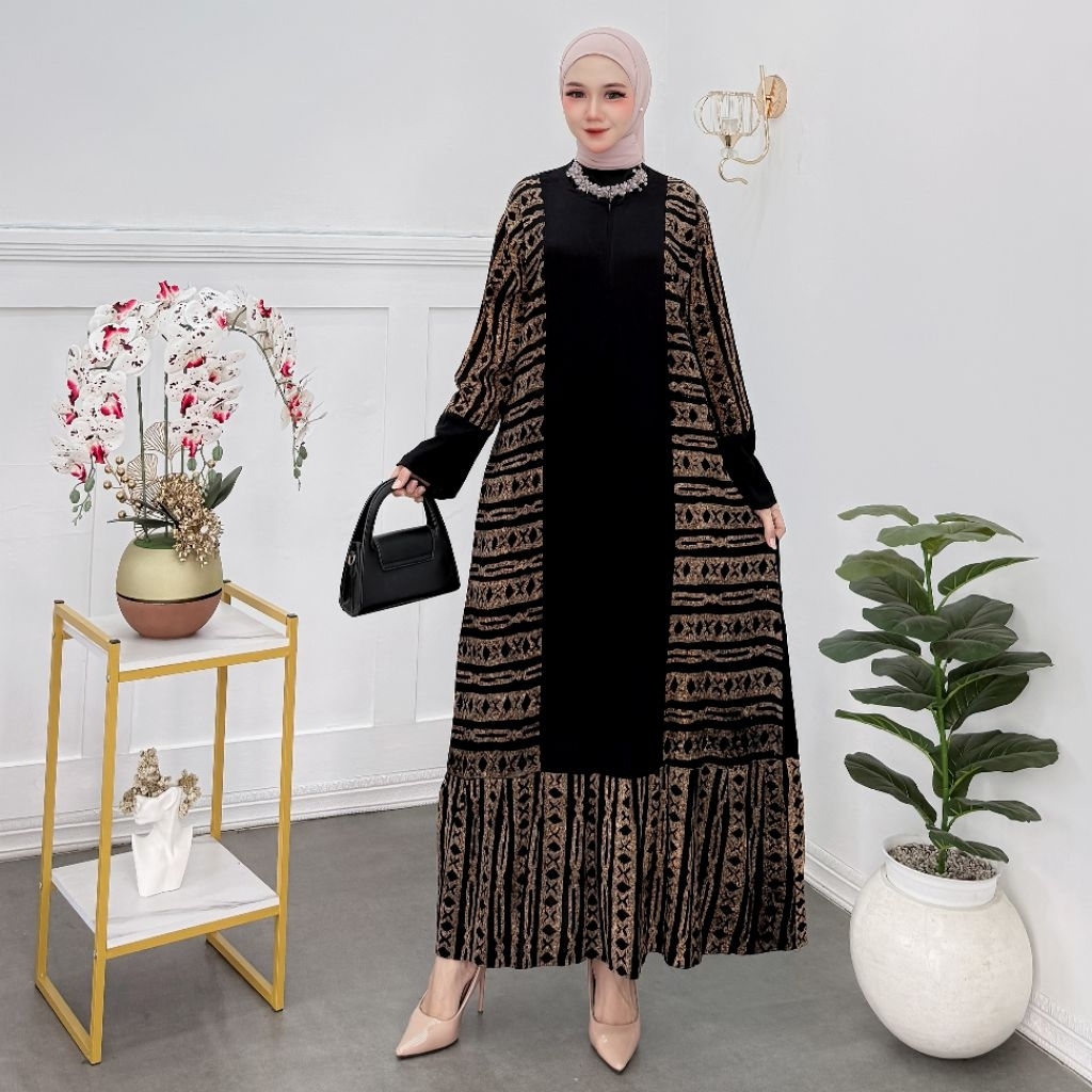 daster maura daster batik daster panjang dress batik daster lengan panjang daster busui daster batik