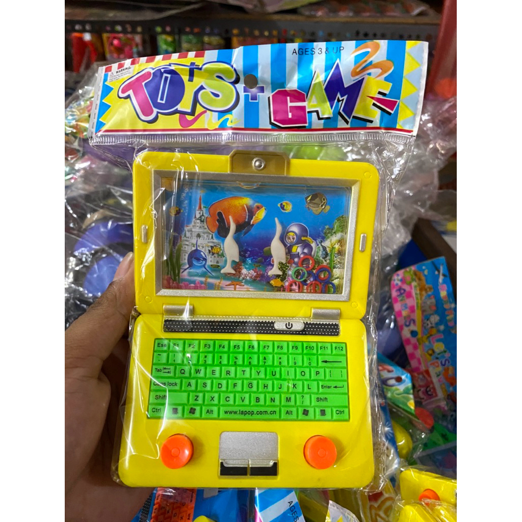 Mainan Anak Gimbot Air Laptop/ Game Air