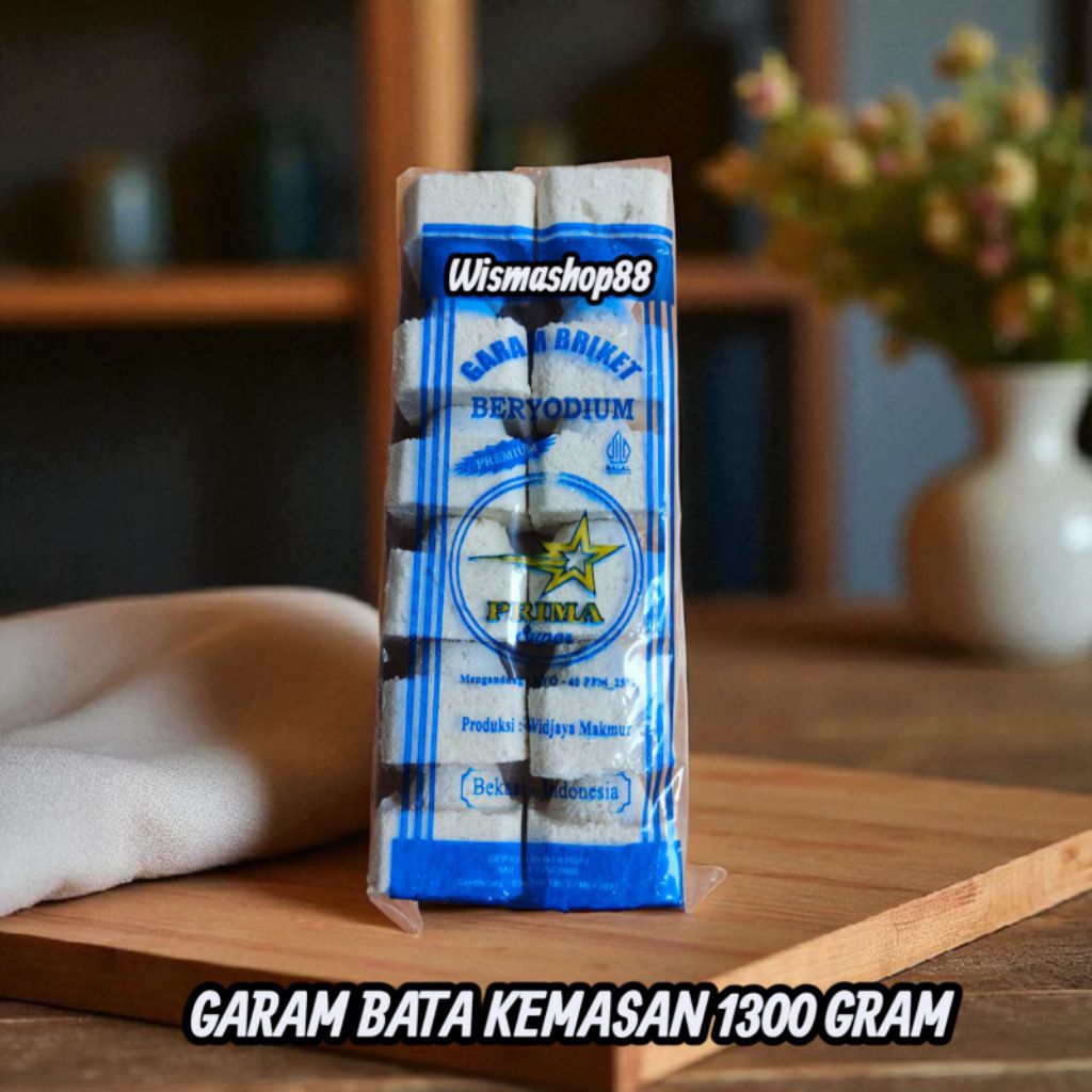 

GARAM BATA KEMASAN 400 GRAM / GARAM BRIKET BERYODIUM / GARAM BALOK