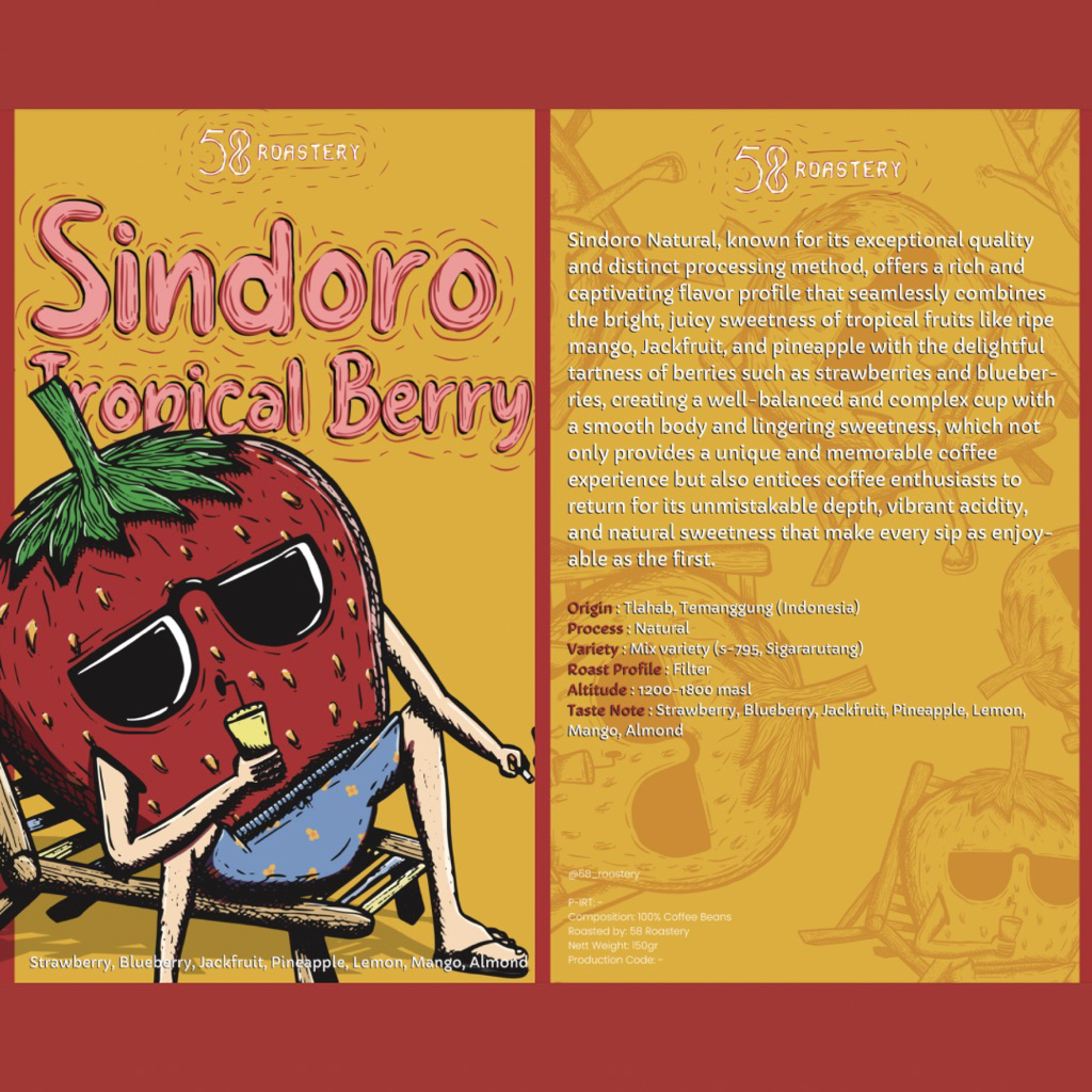 

Kopi Specialty Sindoro Natural 500gram & 1kg