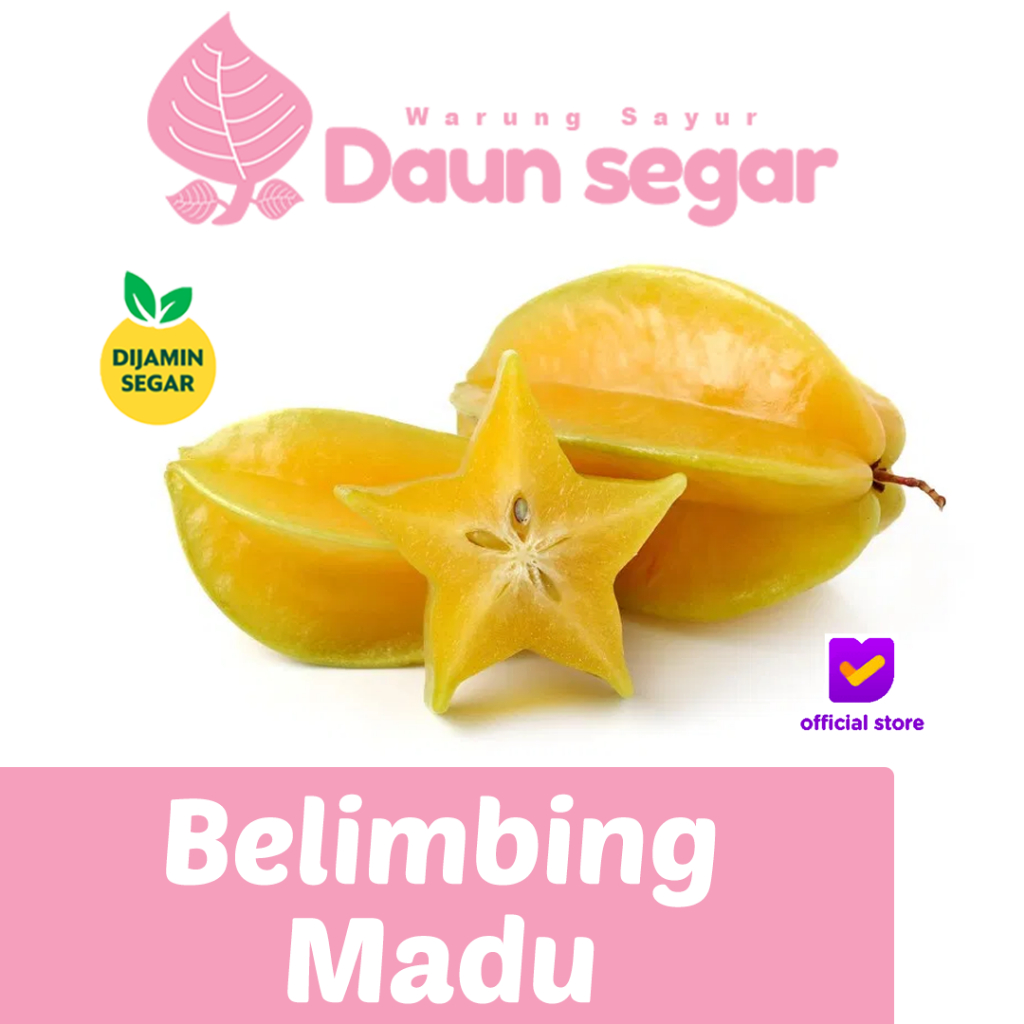 

Belimbing Madu Super Manis 1kg Segar & Pilihan Premium - Daun segar