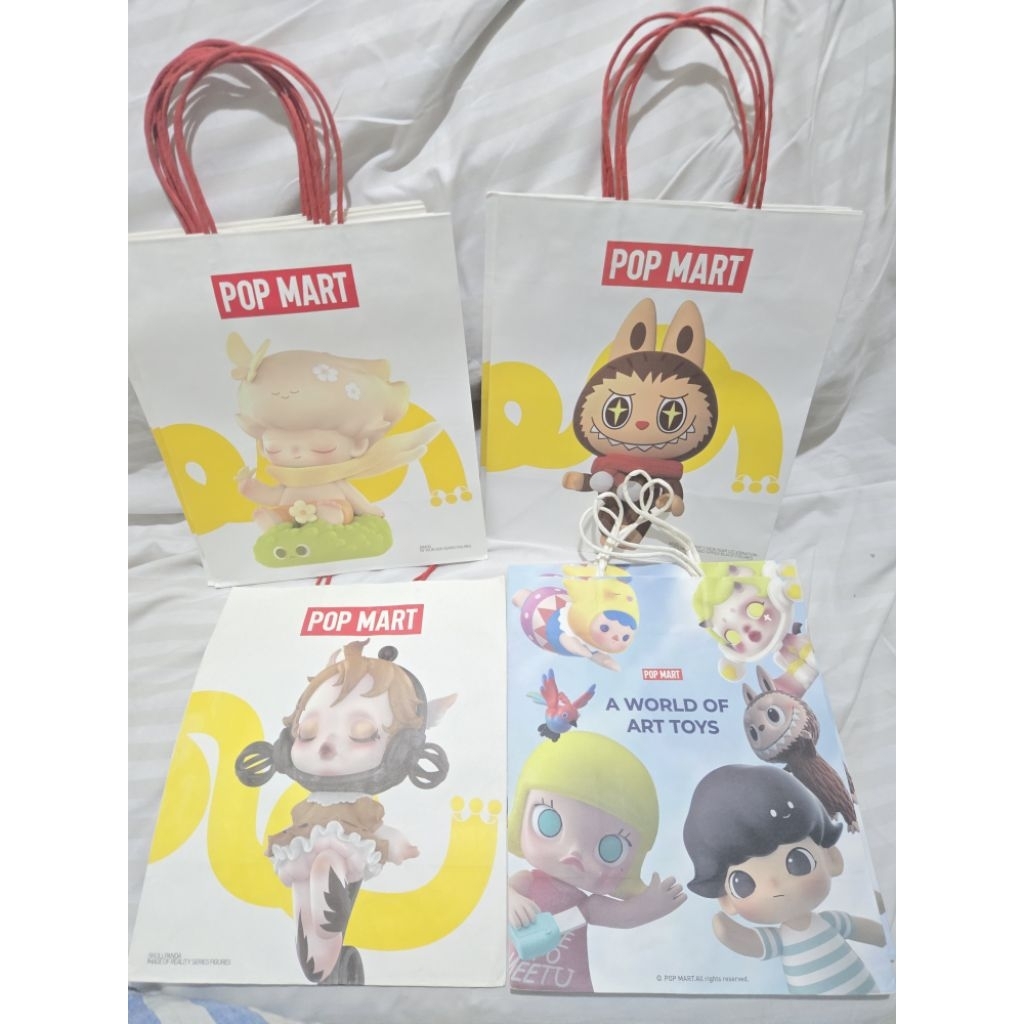 

POP MART PAPERBAG UKURAN SEDANG - PAPERBAG ORIGINAL POPMART