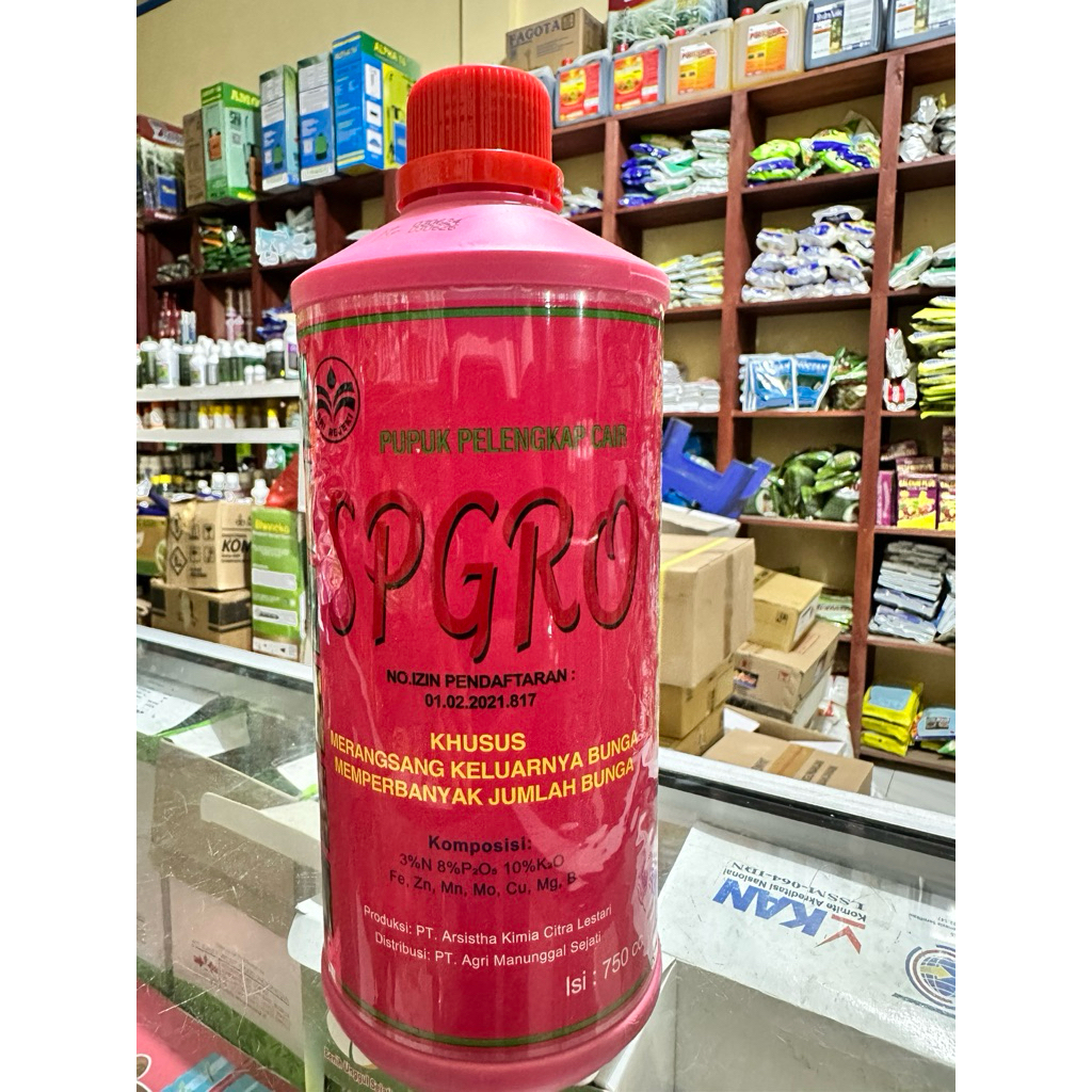 PUPUK CAIR SP GROW MERAH 750ML