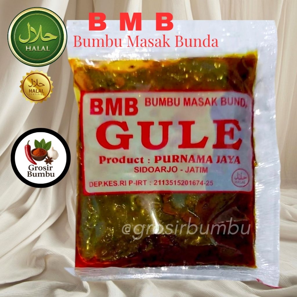 

BMB / Bumbu GULE / Bumbu Masak Bunda / Bumbu Masak Instan