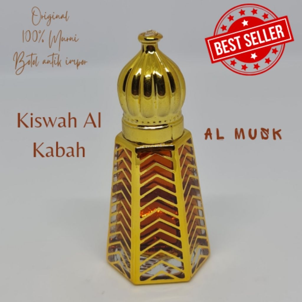 Minyak Arabian Kiswah Al Kabah / Parfum Kiswah Al Kabah Original Impor Murni Non Alkohol