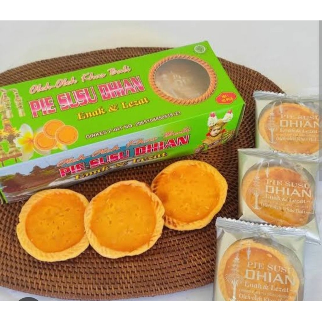 

Pie Susu Dhian isi 10pcs | Pie susu bali | Pie Kacang dhian