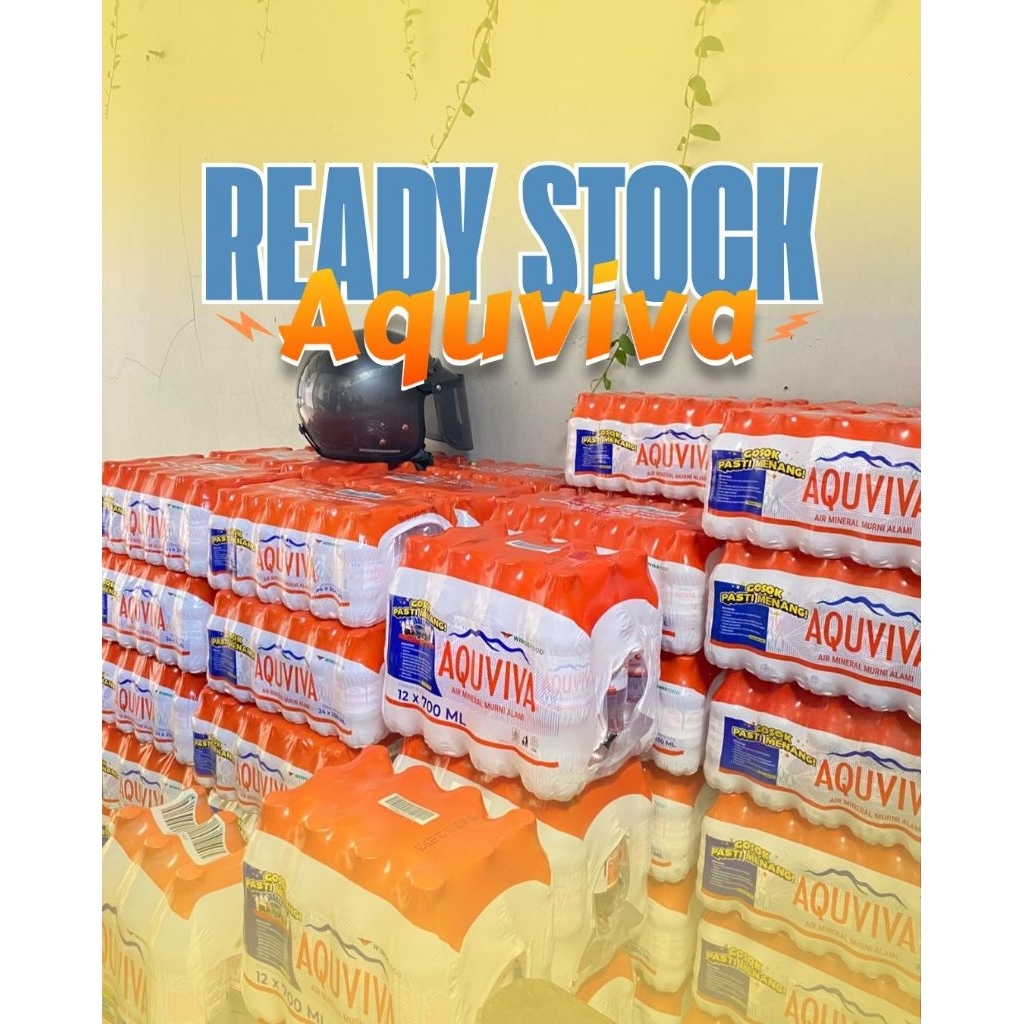 

Air mineral AQUVIVA 250ml & 700ml