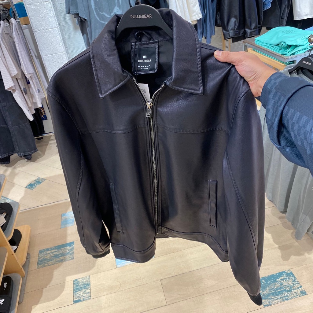 Jastipp. Jacket Zipper Fake Suede Pull&Bear (Man)