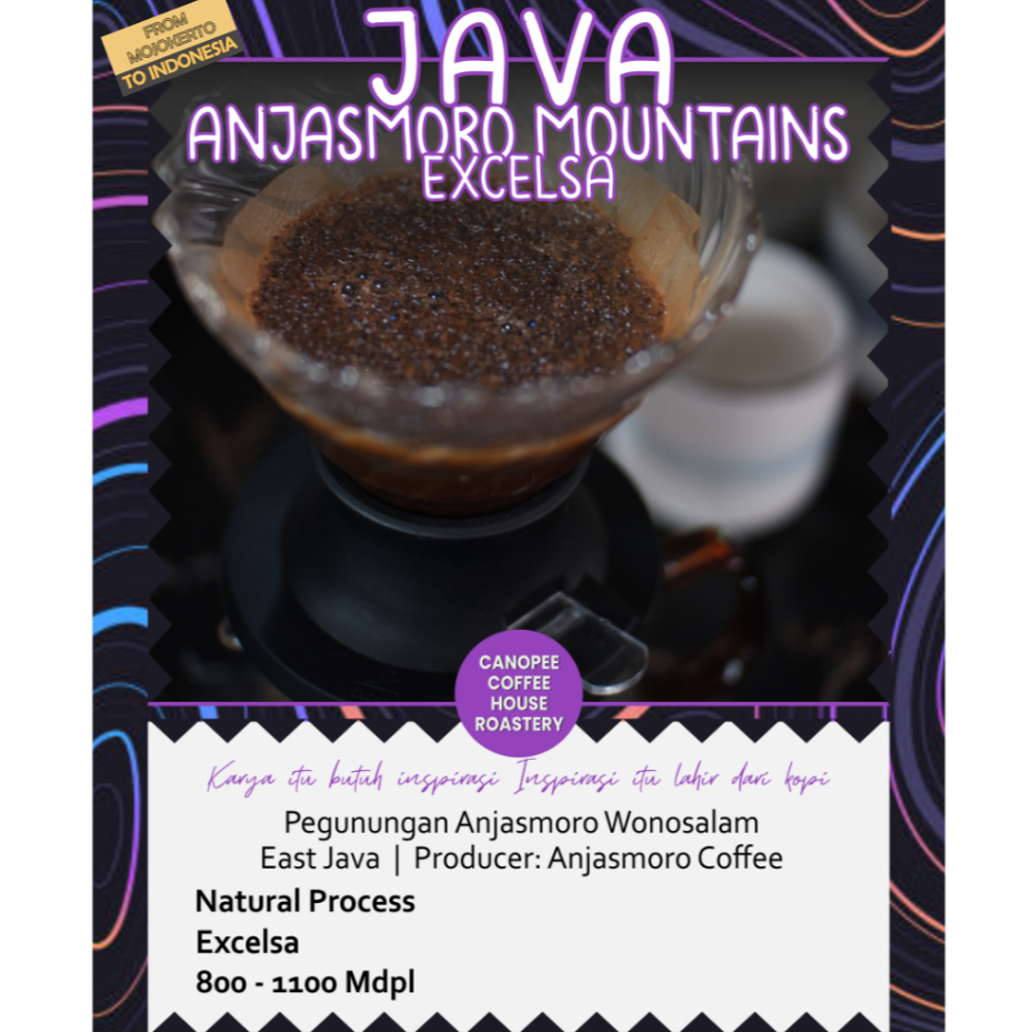 

Excelsa "Anjasmoro Wonosalam" - Roastbeans Single Origin Coffee