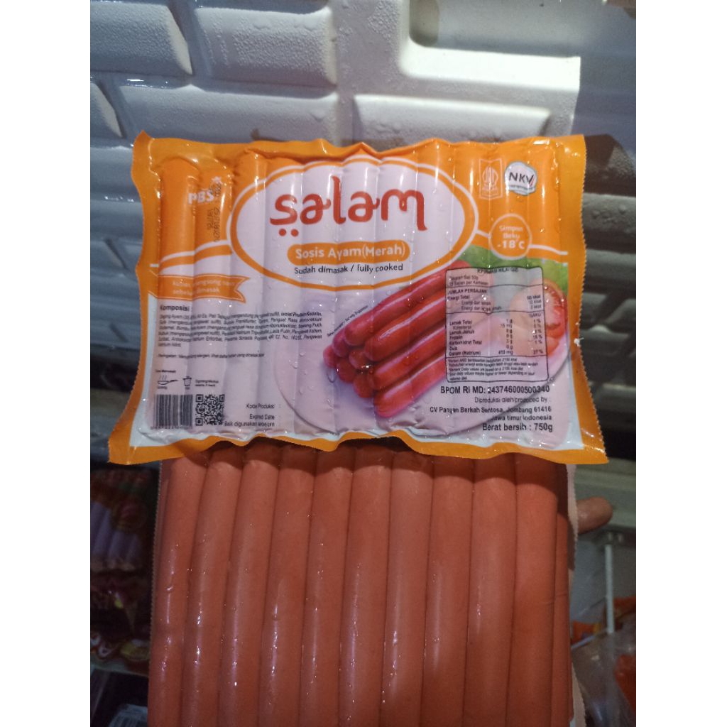 

SALAM SOSIS AYAM MERAH 750gr