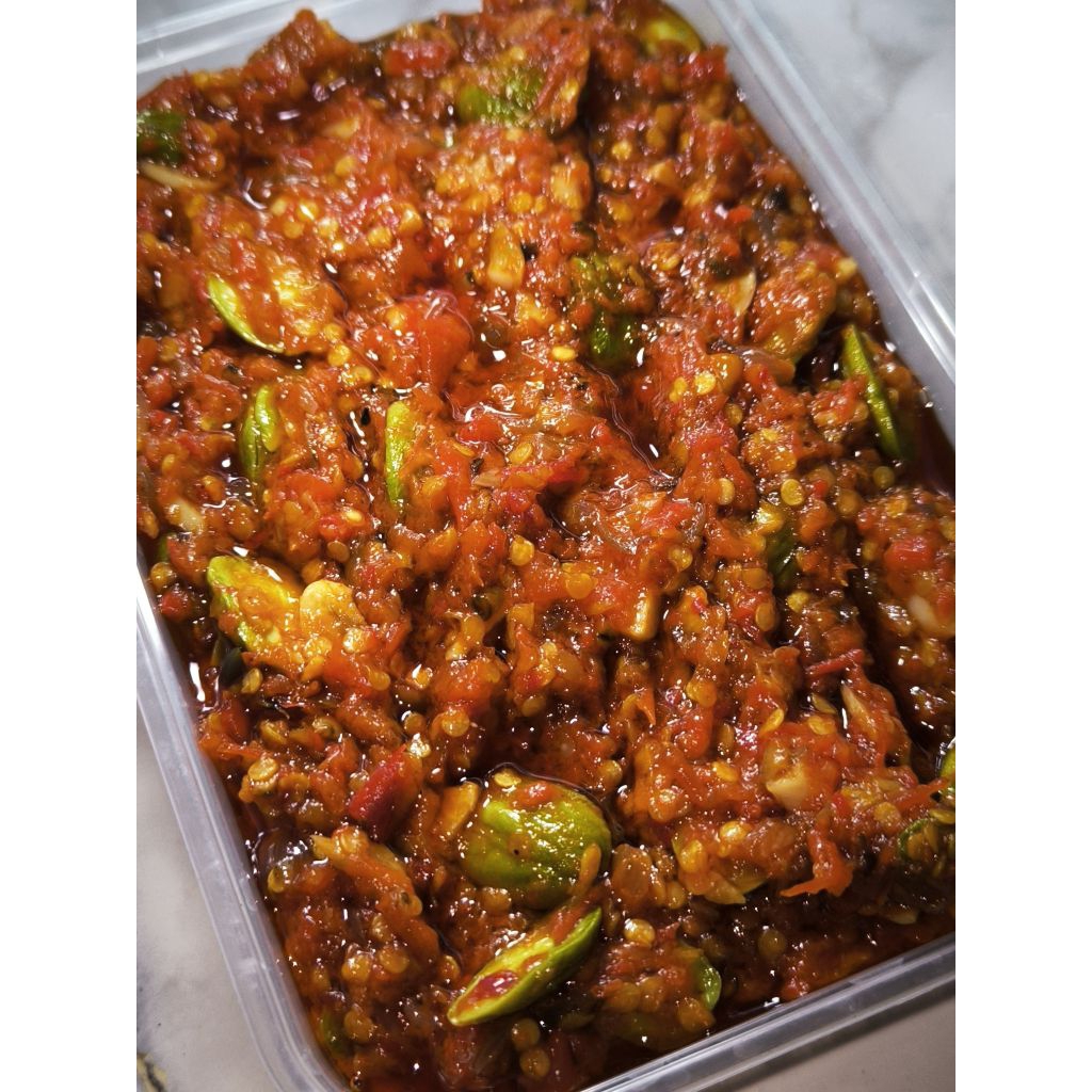 

Sambal Penyok PETE, sambal isi 1 botol, sambal rawit asli, sambal HALAL