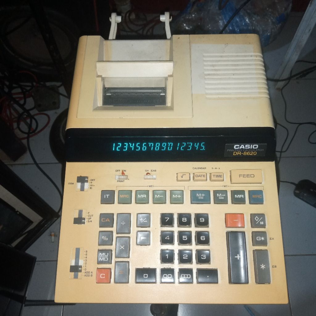 

calculator casio jadul normal kalkulator mesin penghitung uang toko warung sembako kelontong resto umkm