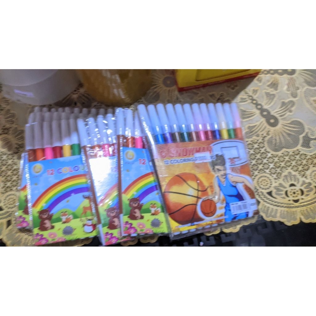 

1pcs spidol snowman warna-warni spidol warna