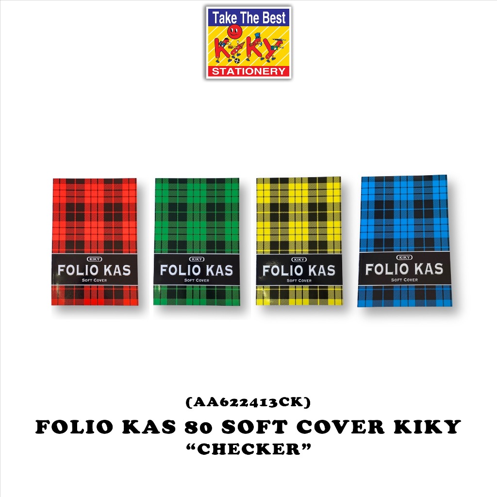 

Kiky Buku Folio Kas 80 Lembar Soft Cover - 80 Lembar