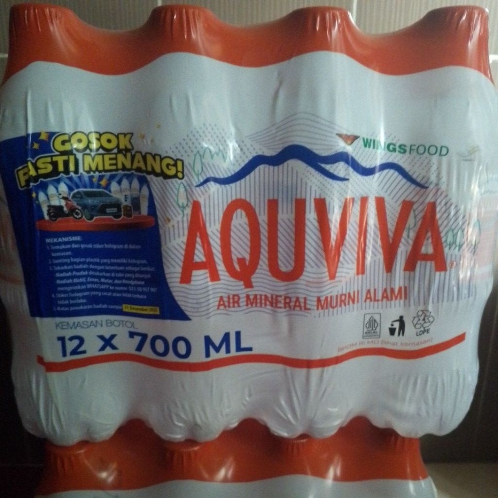 

AQUVIVA 1PACK ISI 12 700ML