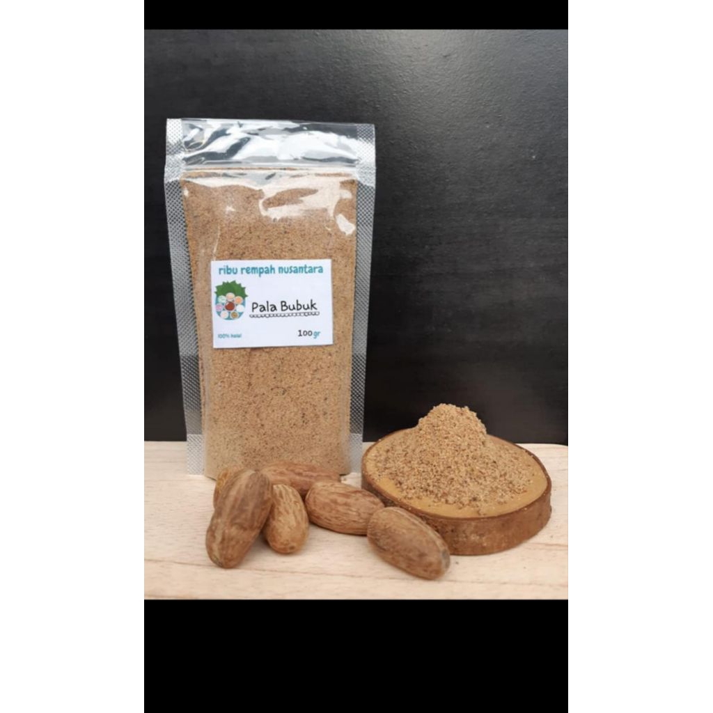 

rempah rempah pala bubuk halus