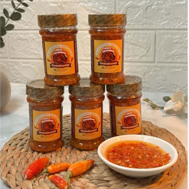 

[Paket 5pc] Sambal Bawang Leuit Ngeunah Dijamin Enak 150ml