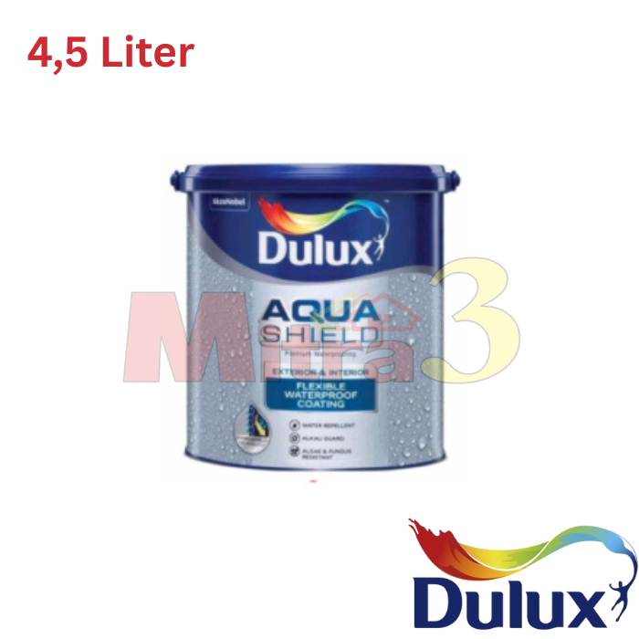 [Mixing] Dulux AQUASHIELD Cat Tembok Anti Bocor Flexible Waterproof 4 KG Galon