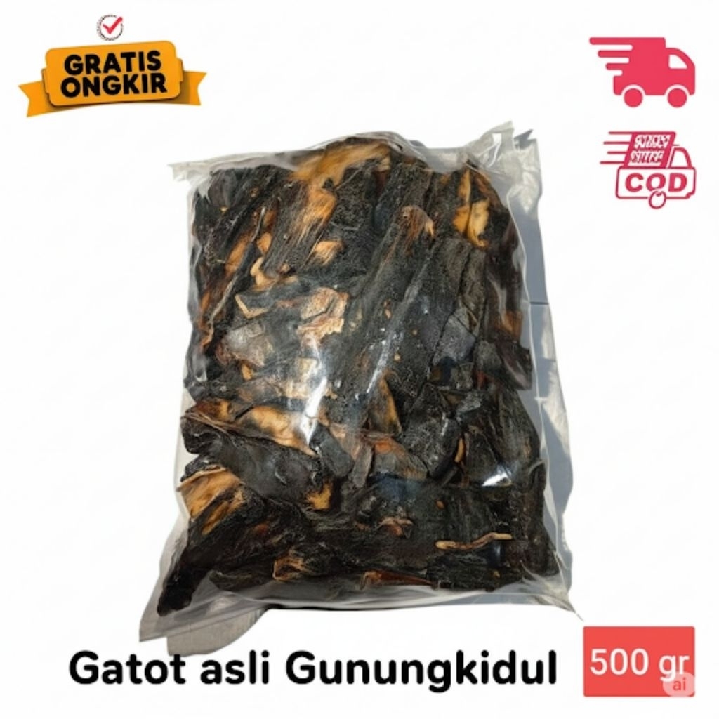 

Gatot Asli Gunungkidul oleh oleh khas Jogja