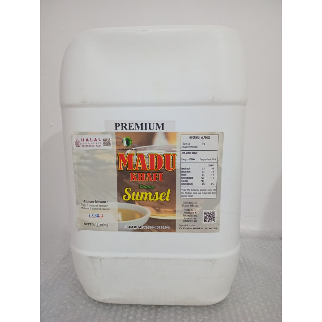 

Madu sumsel premium 30kg