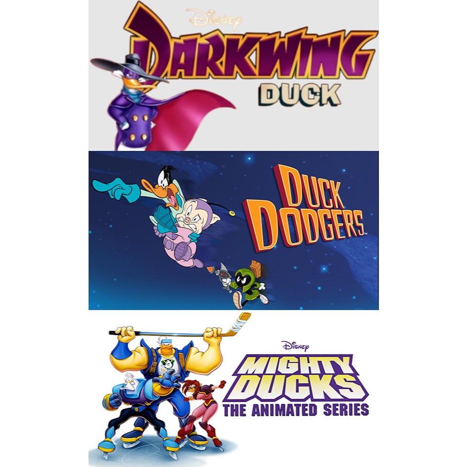 Darkwing Duck - Duck Dodgers - The Mighty Ducks