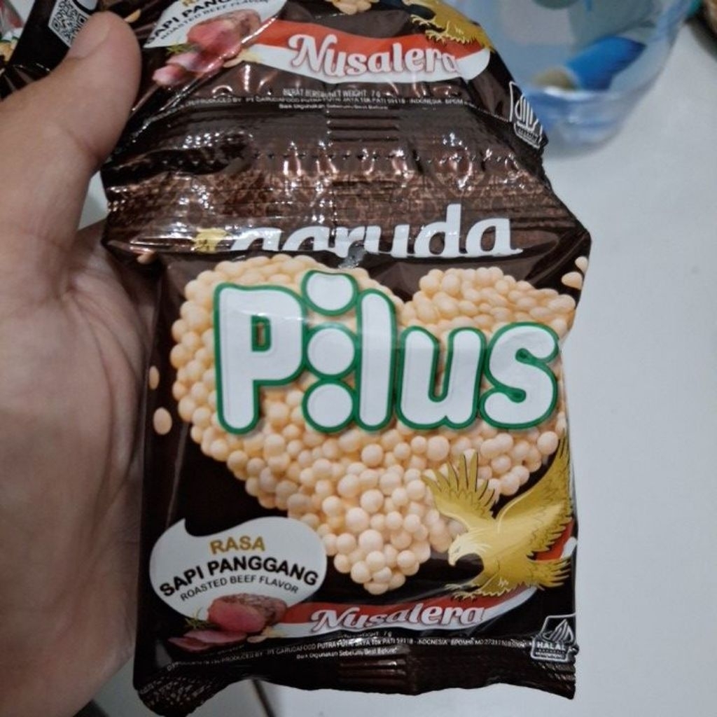 

Pilus garuda rasa sapi panggang isi 10 pcs