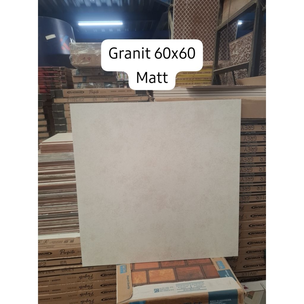 Granit lantqi Kasar (matt) Cemento white
