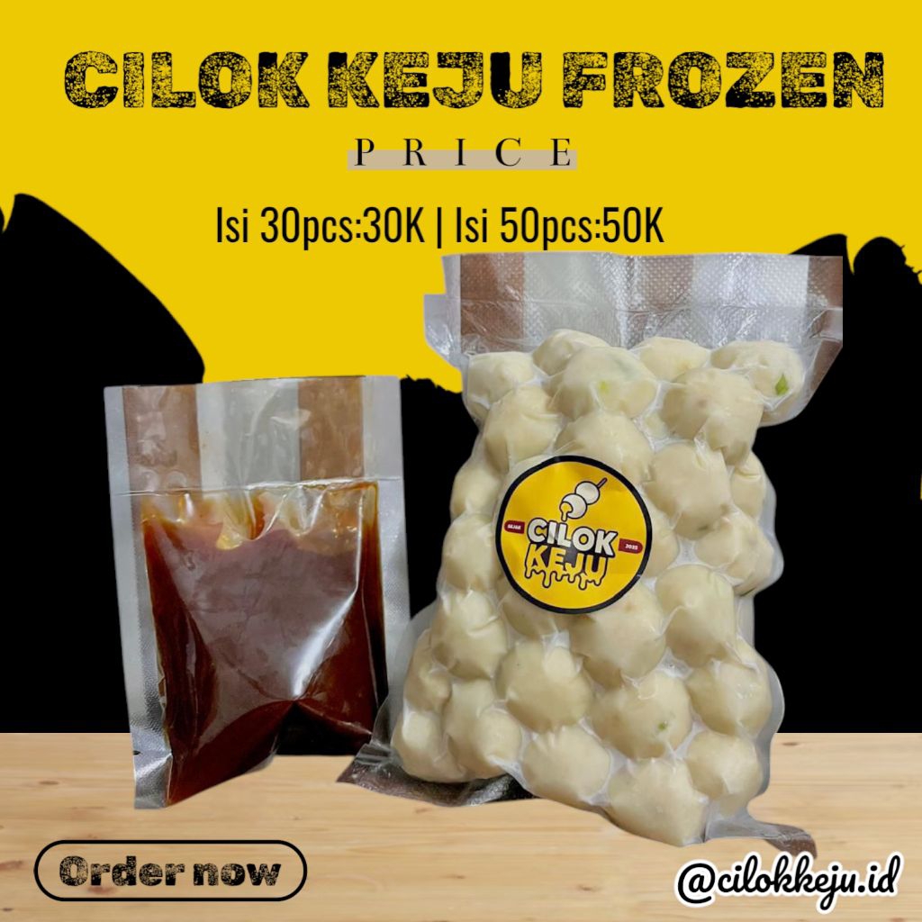 

Cilok Premium Isi Keju