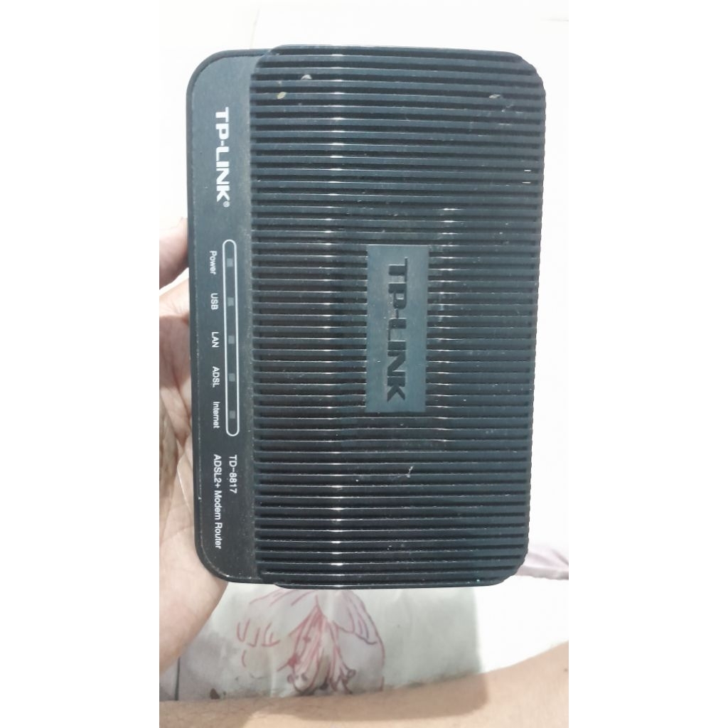 modem tp link adsl 8817 router bekas