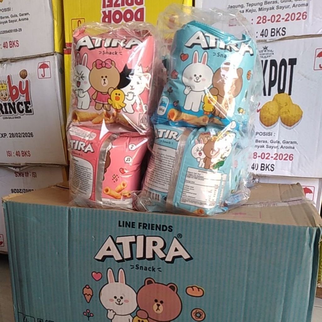 

ATIRA SNACK CIKI VIRAL BERHADIAH LANGSUNG ( 1 PACK ISI 10 PCS )