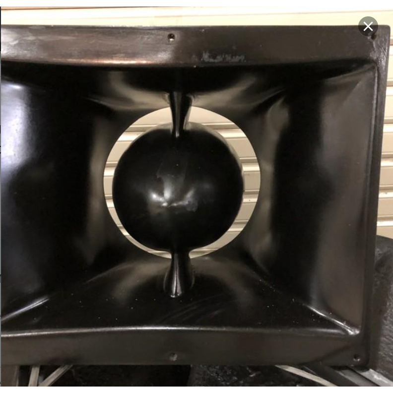 Horn Fiberglas speaker 10 inch midrange tembak mid high jarak jauh - horn peluru rudal 10 inch