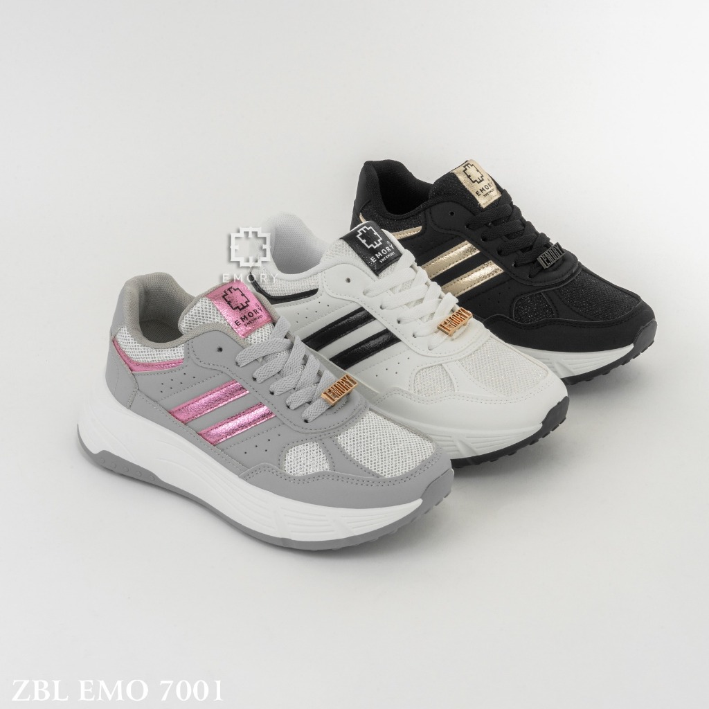 EMORY STYLE SHOES CHARDY ZBLEMO 7001 | Sepatu Wanita Flat Sneakers Elegan