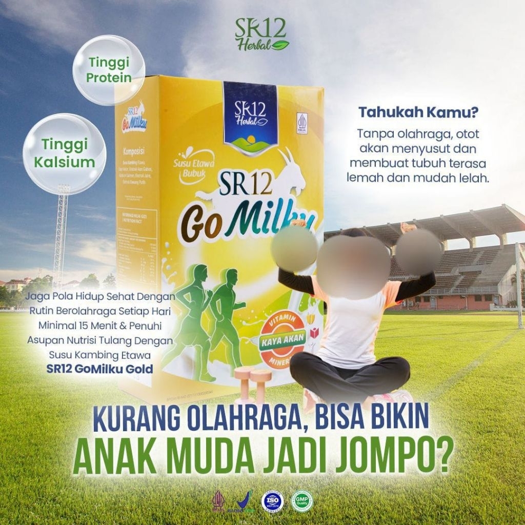 

Sr12 gomilku/susu kambing etawa bubuk/susu kesehatan